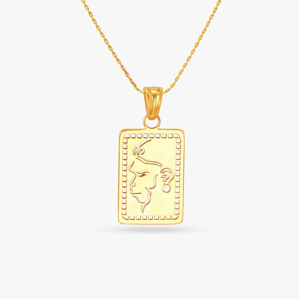 Hanuman locket gold tanishq deals
