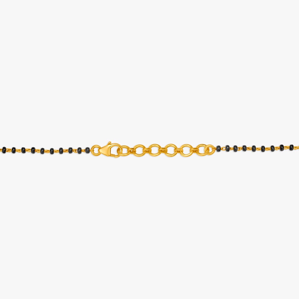 Dainty Flower Mangalsutra,,hi-res image number null