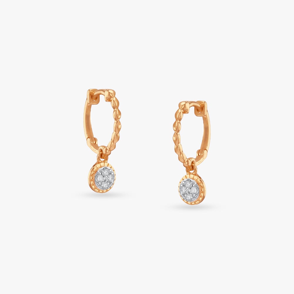 

Twilight Twister Diamond Drop Earrings