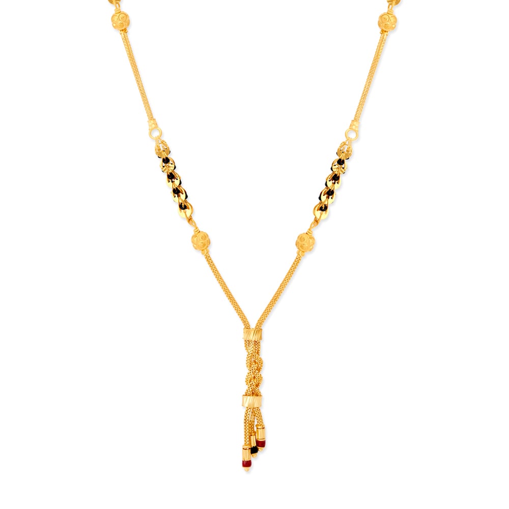 Contemporary Braided Mangalsutra,,hi-res image number null