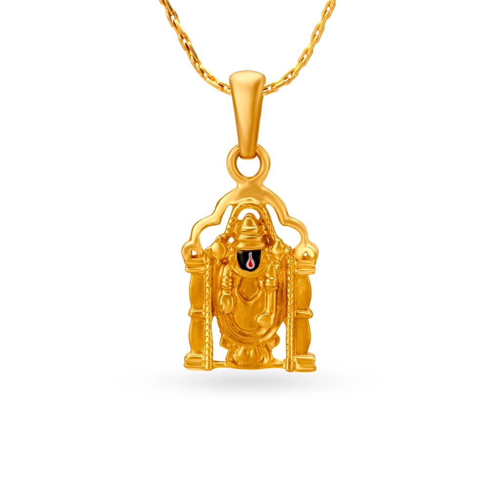 

Divine Venkateshwara Gold Pendant