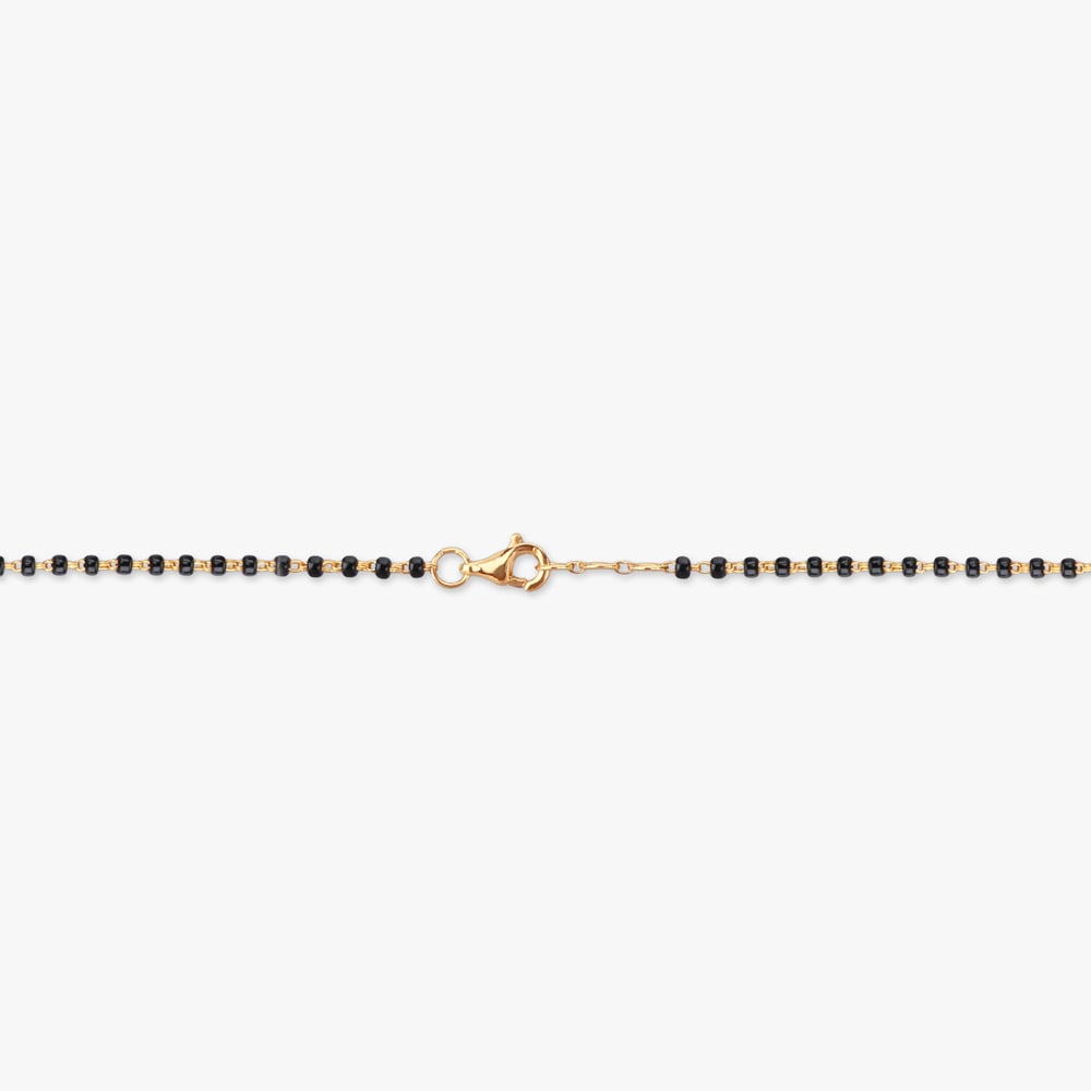 Delicate Flower Diamond Mangalsutra,,hi-res image number null