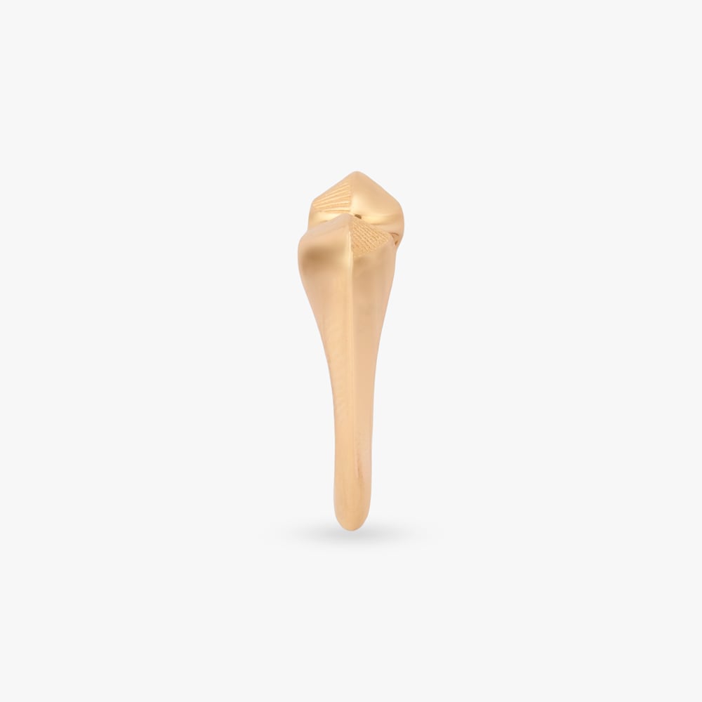 Twin Leaf Gold Ring,,hi-res image number null