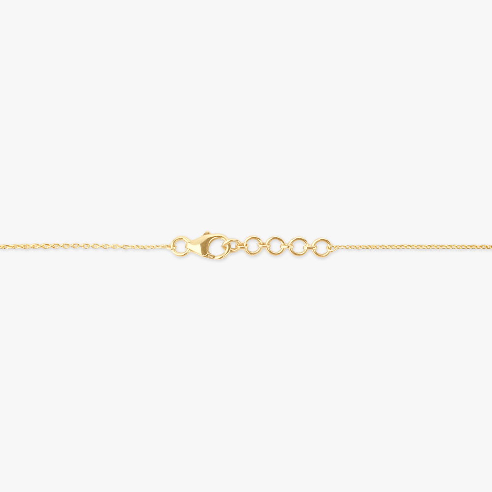 Textured Loop Gold Necklace,,hi-res image number null