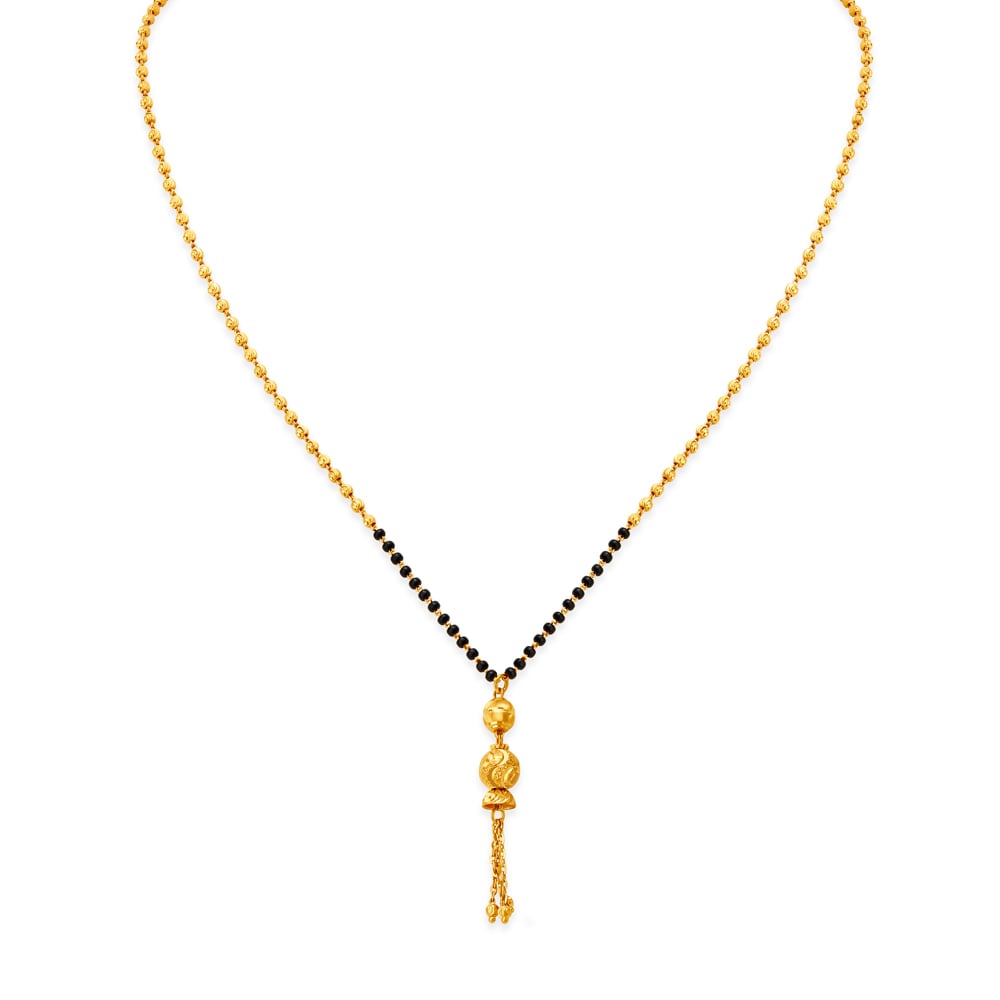 Elegant Tassel Gold Mangalsutra,,hi-res image number null
