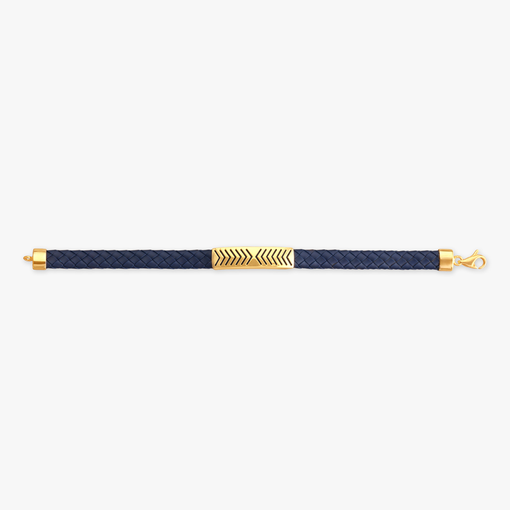 Signature Arrows Gold Bracelet for Men,,hi-res image number null
