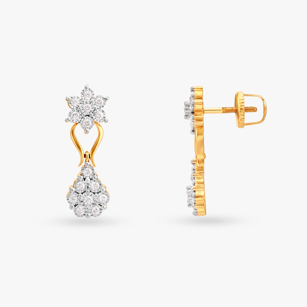 Blooming Beauty Diamond Necklace Set,,hi-res image number null