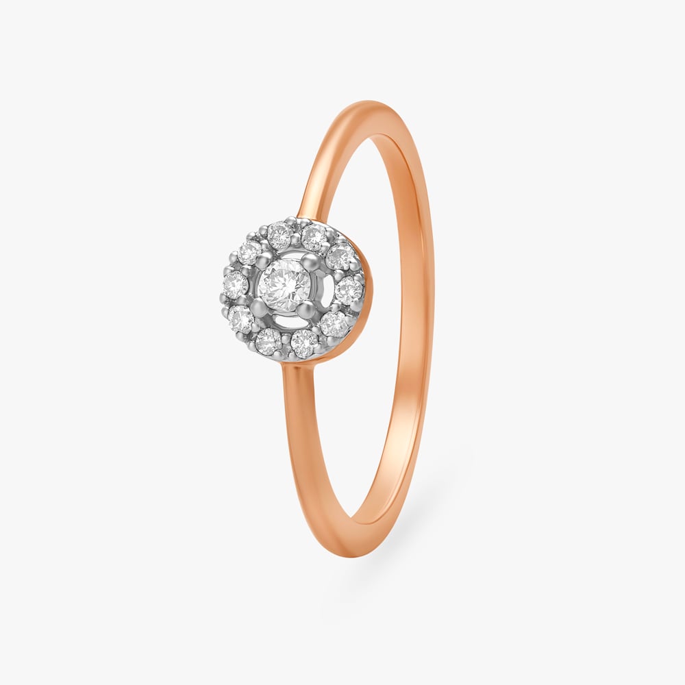 

Sparkle Encircled Diamond Ring