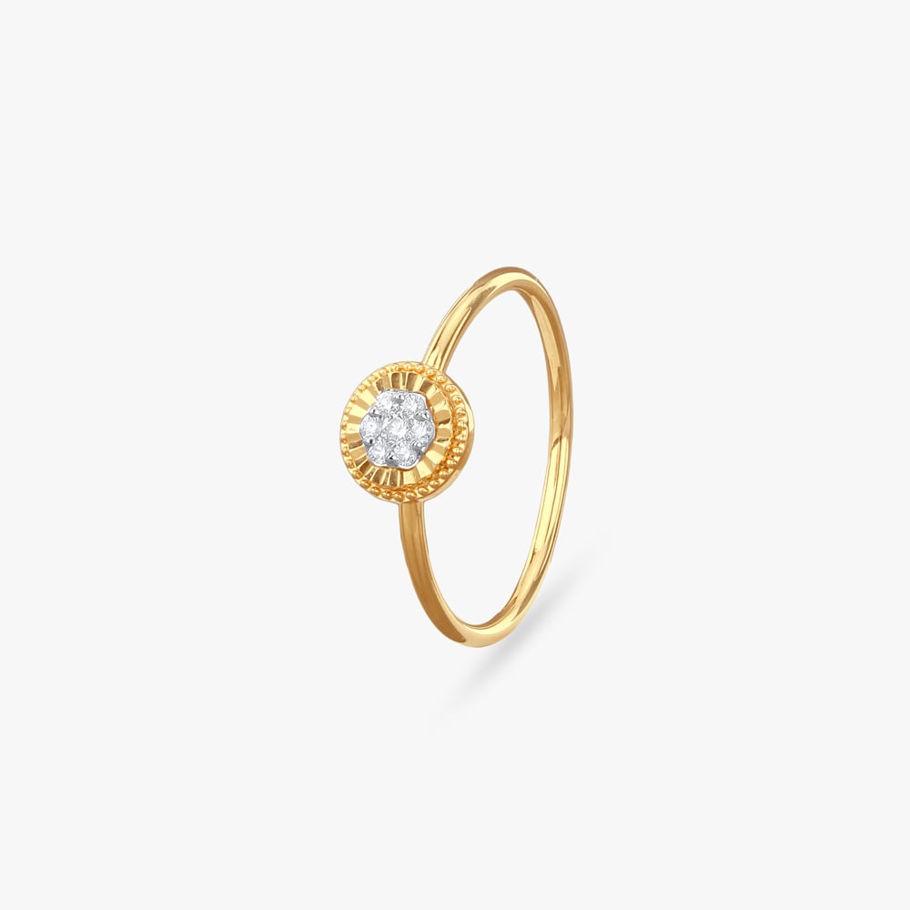 

Floral Whispers Diamond Ring