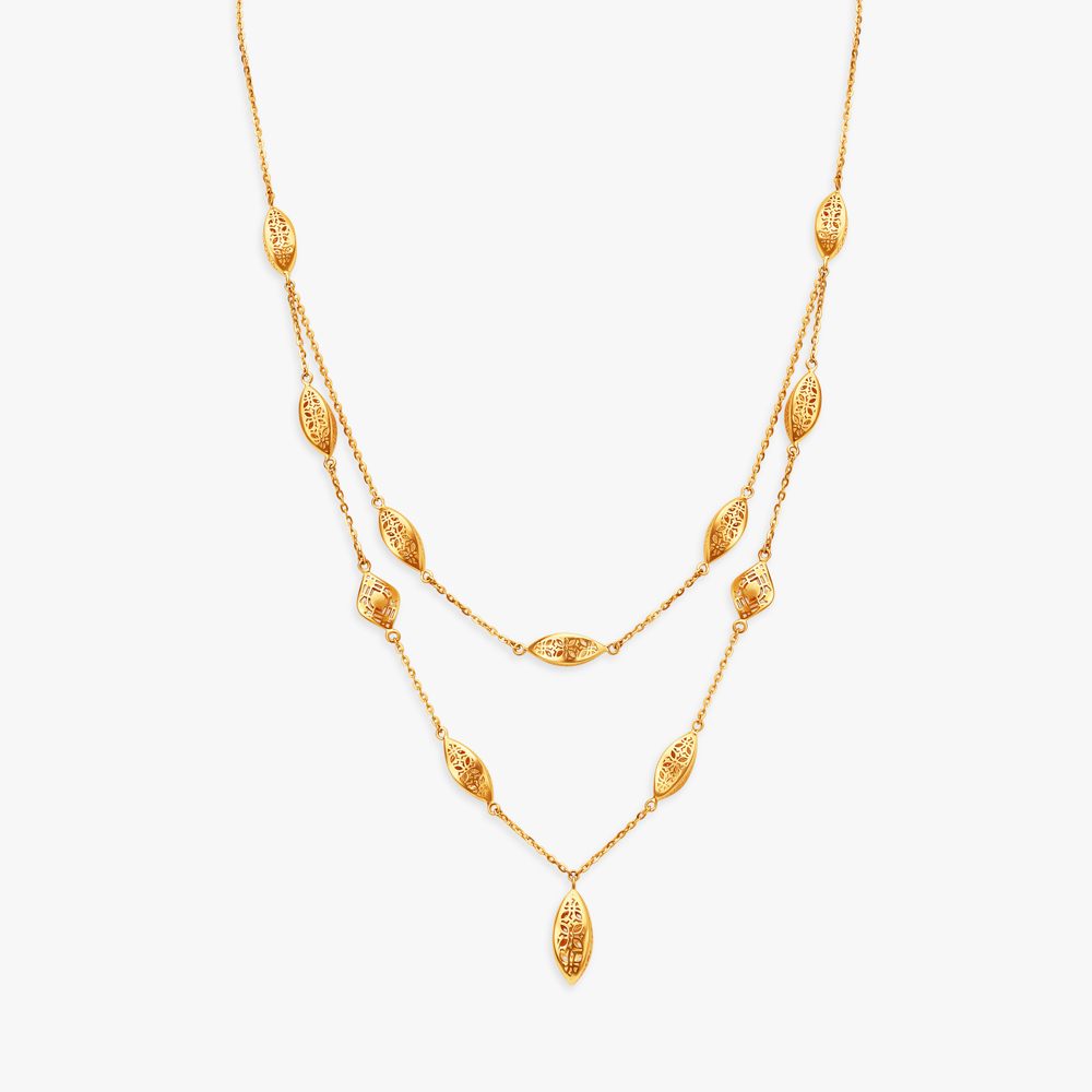 A Layered Necklace With a Twist,,hi-res image number null
