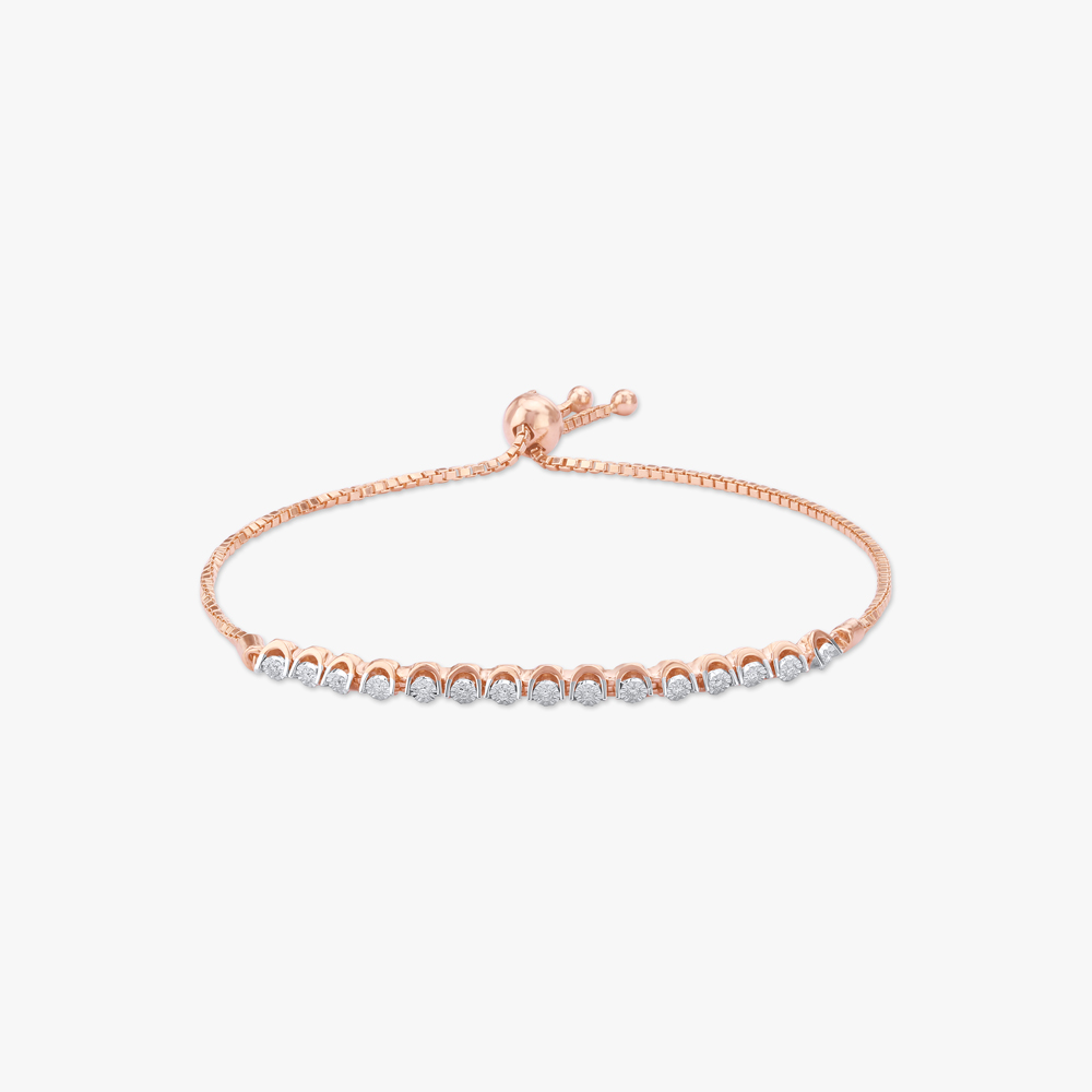

Linear Elegance Diamond Bracelet