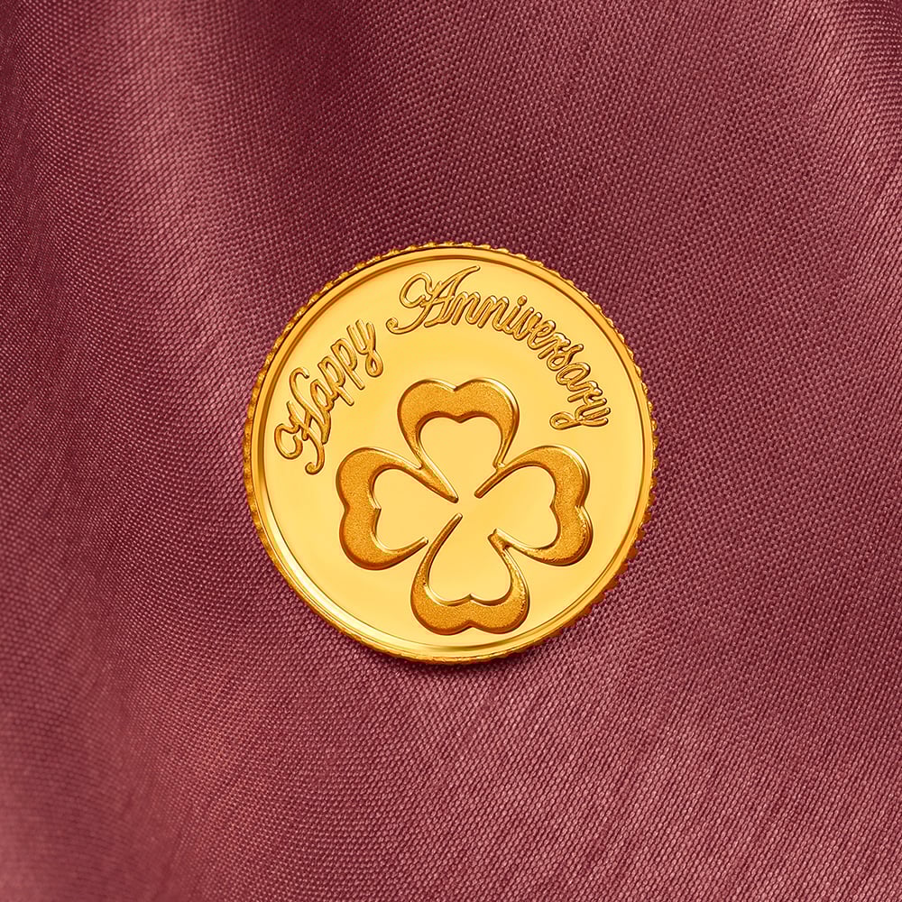 

Happy Anniversary Gold Coin