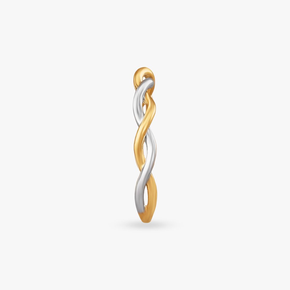 Interlace Flow Gold Ring,,hi-res image number null