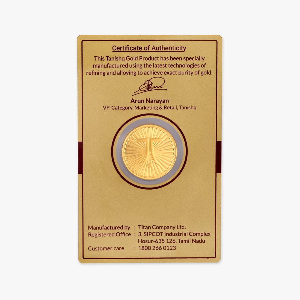 8 gram 24 Karat Gold Coin,,hi-res image number null