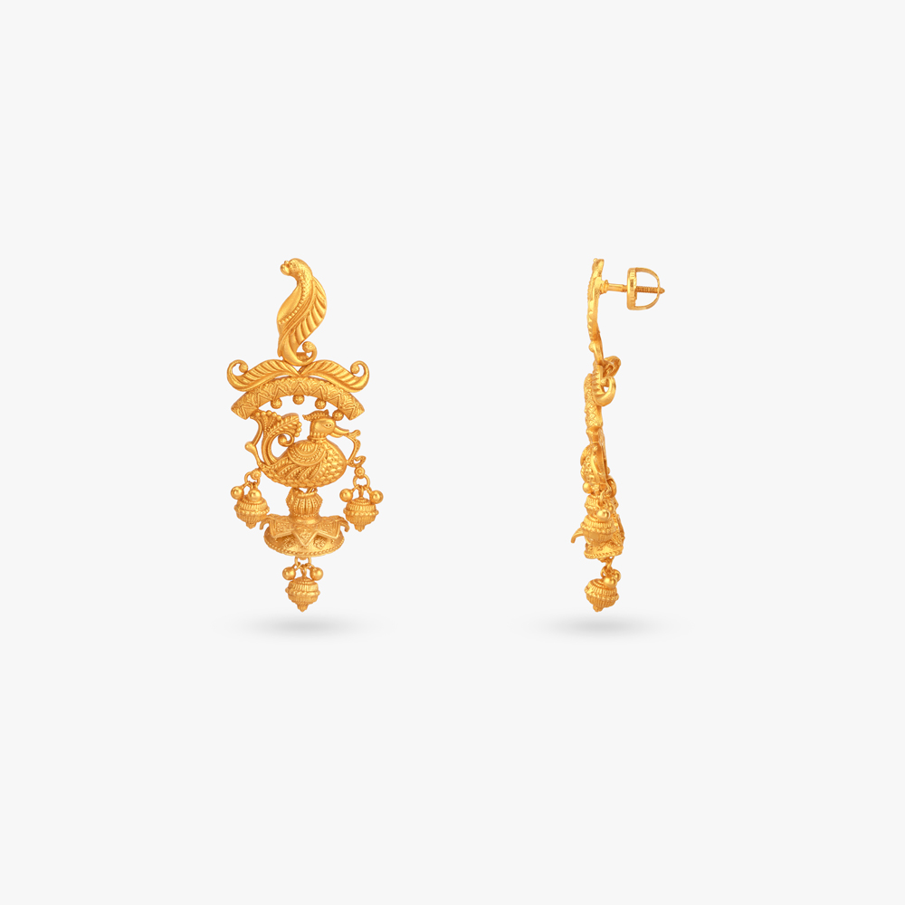Eternal Flame Gold Necklace set,,hi-res image number null