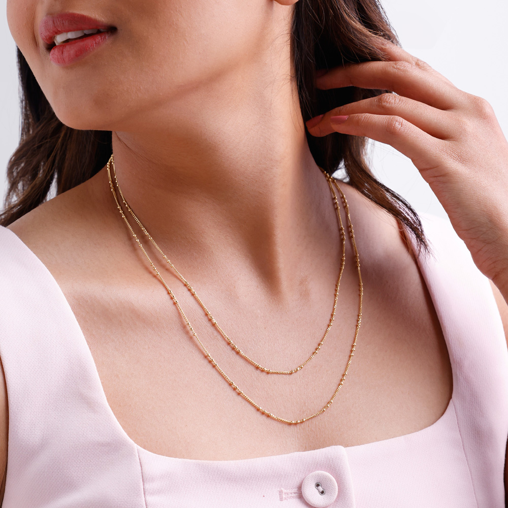 Contemporary Paperclip Curb Gold Chain,,hi-res image number null