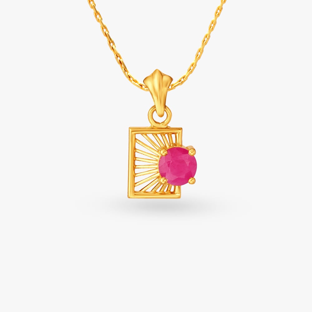Sunbeam Pendant and Earrings Set,,hi-res image number null