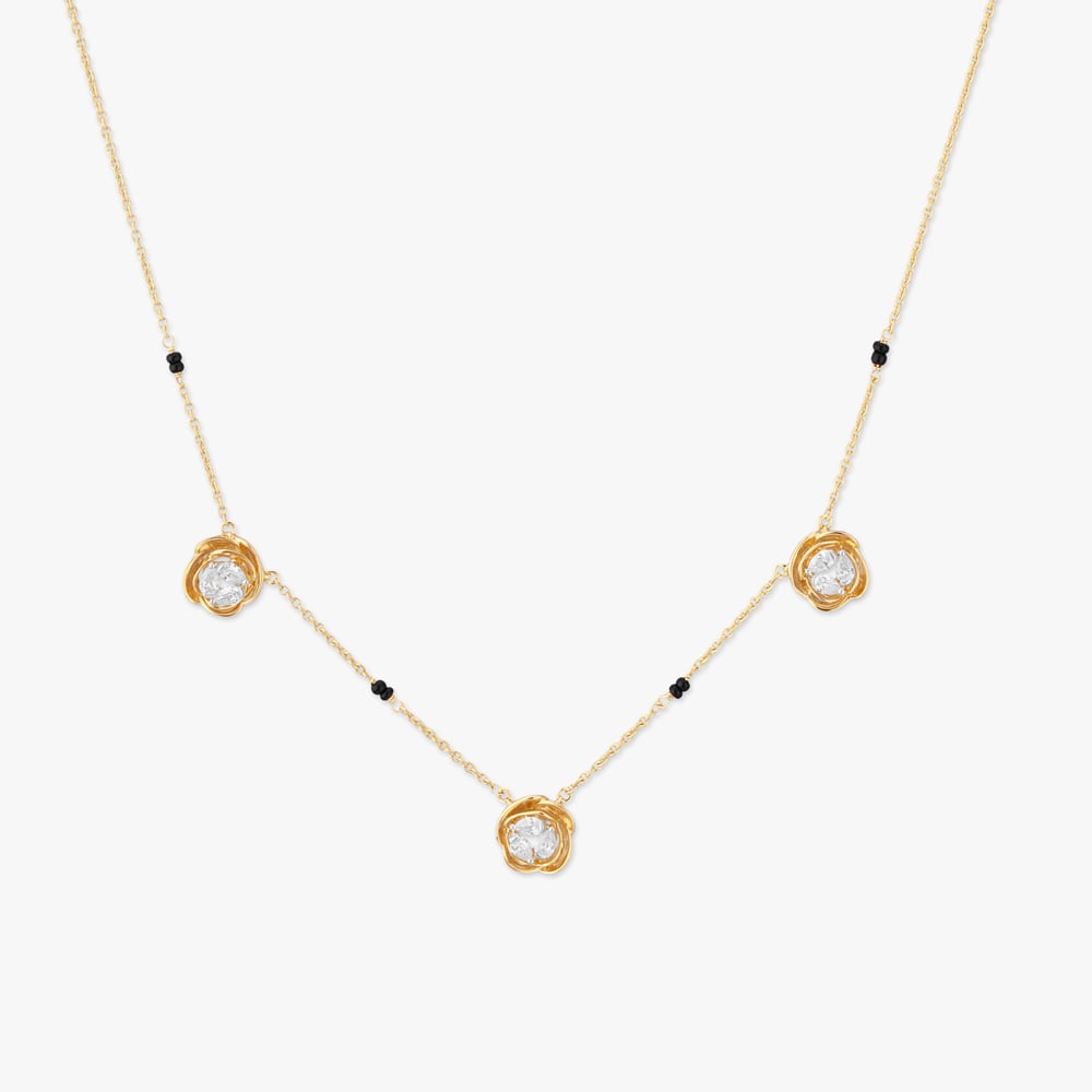 

Trinity Spark Diamond Mangalsutra