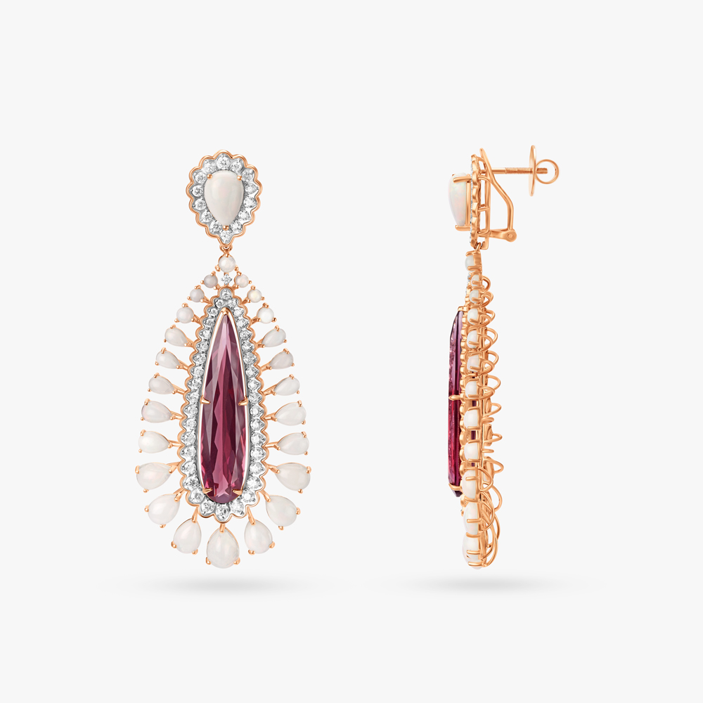 Crimson Ravine Drop Earrings,,hi-res image number null