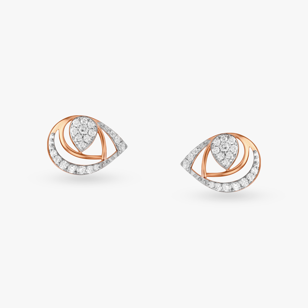Ethereal Teardrop Diamond Pendant and Earrings Set,,hi-res image number null
