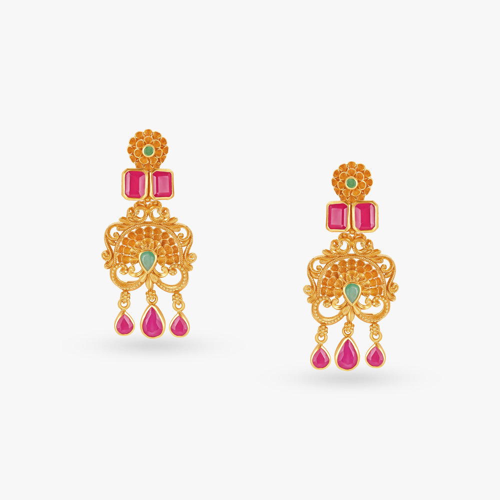 Majestic Kalasam Gold Necklace Set,,hi-res image number null