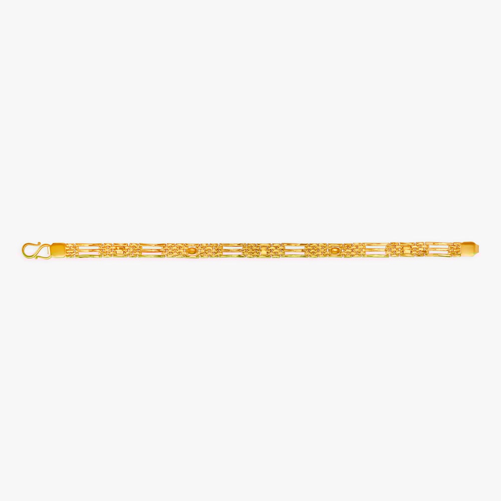 Amorous Gold Bracelet for Men,,hi-res image number null