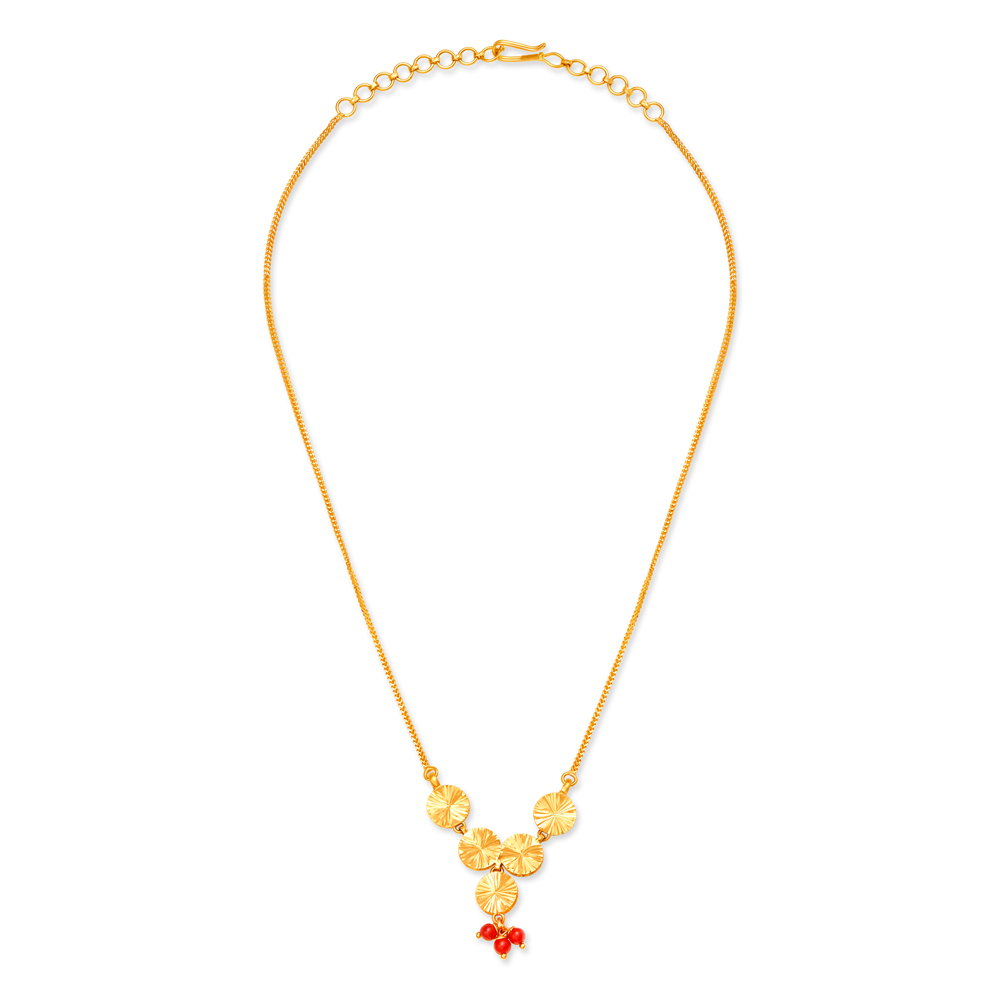 Artistic Gold Necklace Set,,hi-res image number null