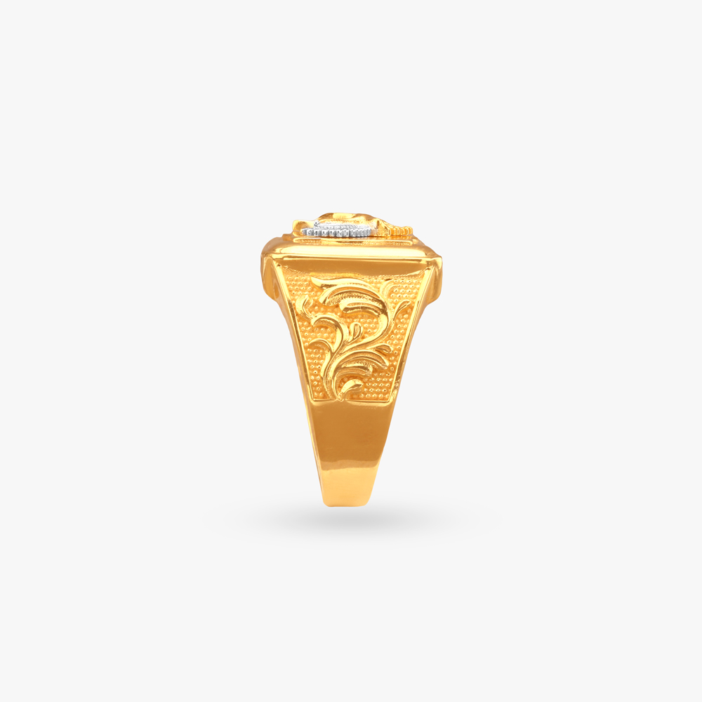 Soaring Glory Gold Ring for Men,,hi-res image number null