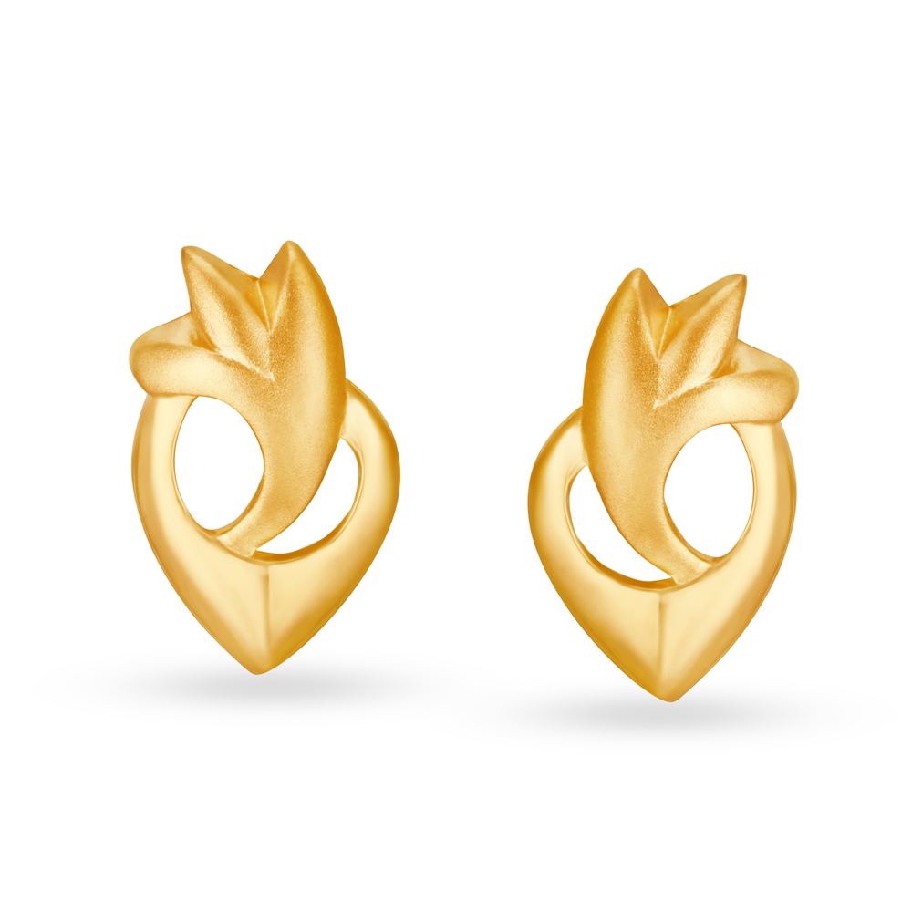 Dainty Gold Stud Earrings