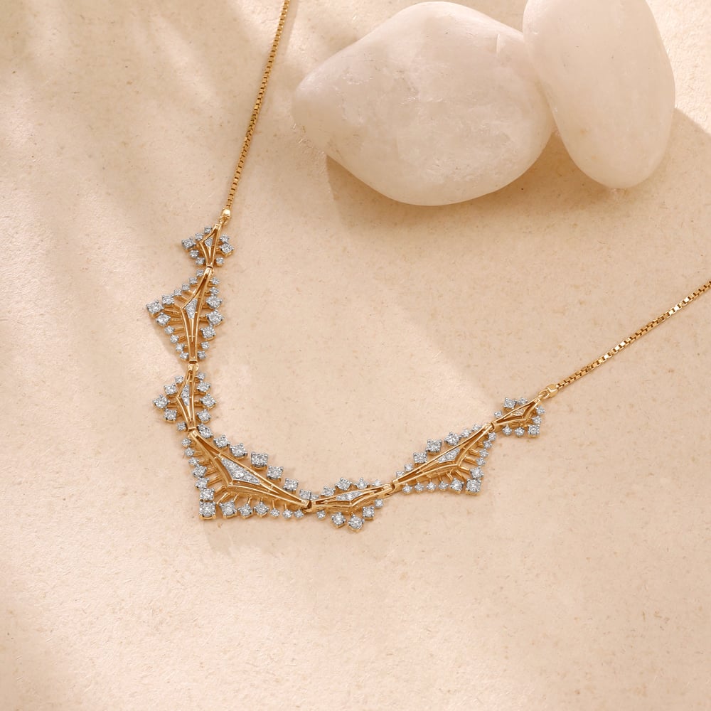 Radiant Rhythm Diamond Necklace,,hi-res image number null