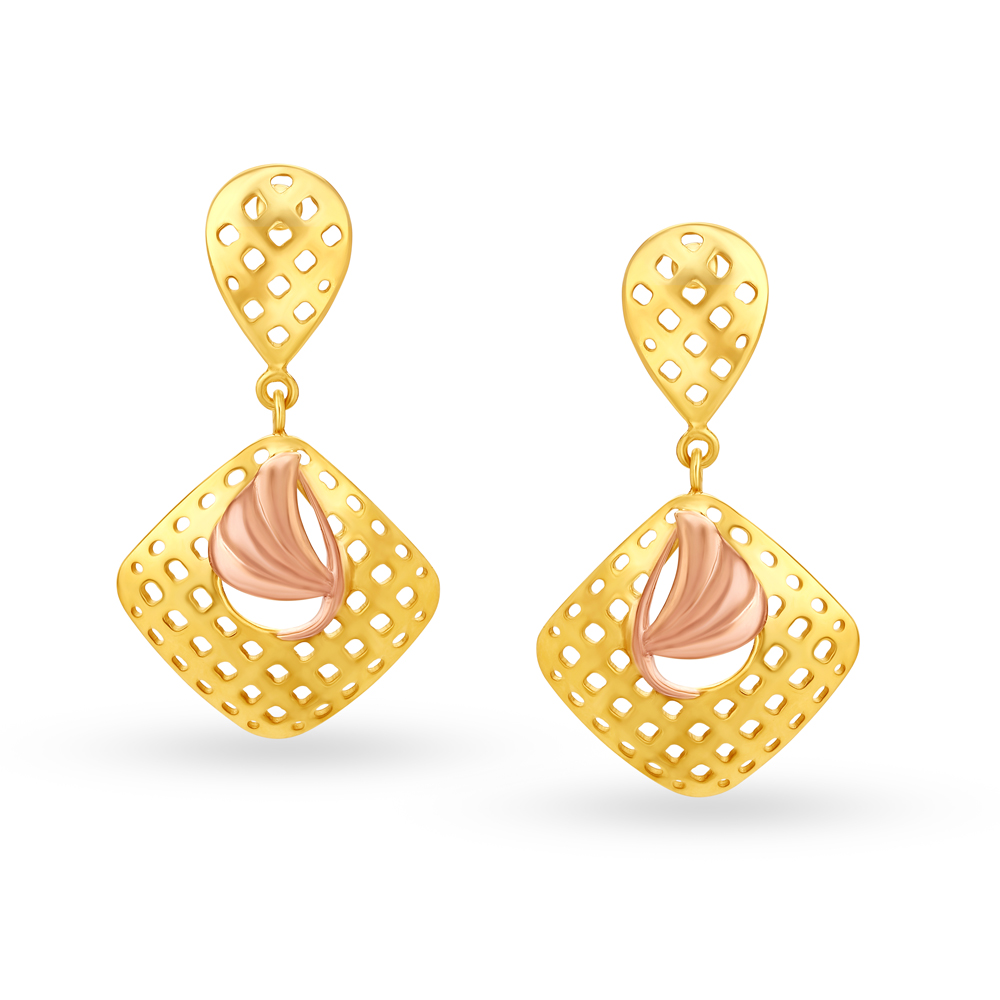 Radiant Gold Pendant and Earrings Set,,hi-res image number null