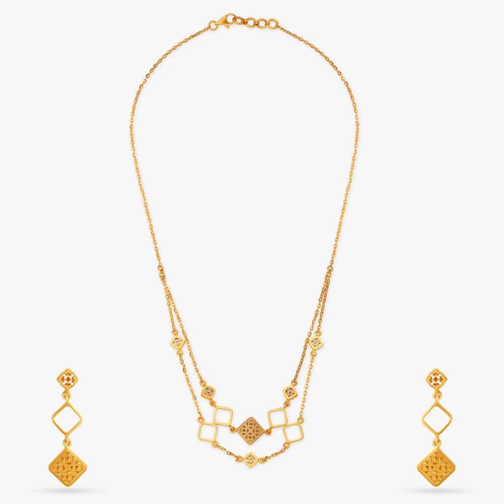 6 Best gold necklace design under 15 grams | People Choice - People choice