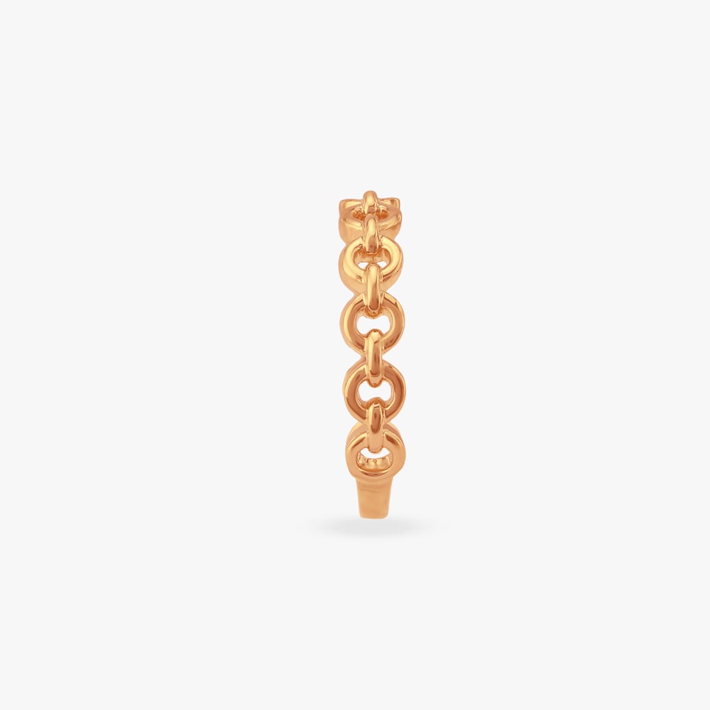 Infinity Loop Gold Ring,,hi-res image number null