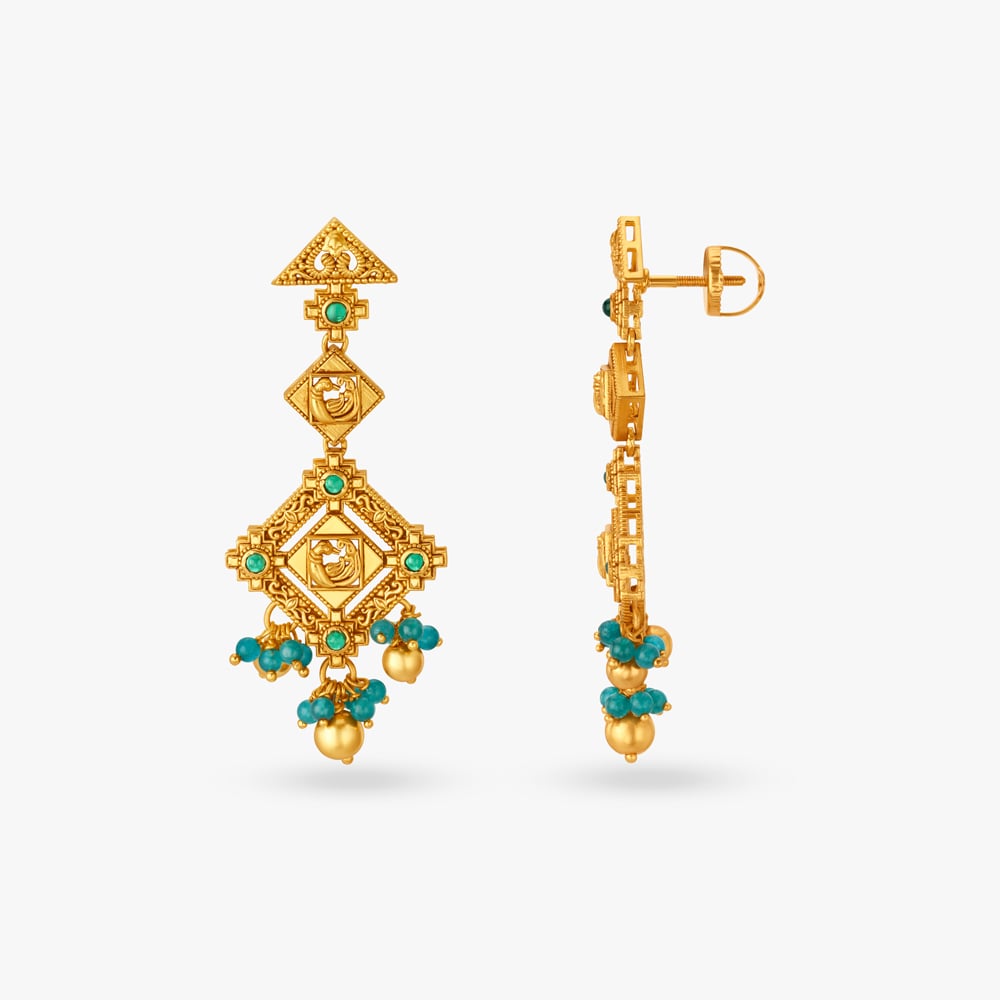 Warangal Gate Inspired Necklace Set,,hi-res image number null