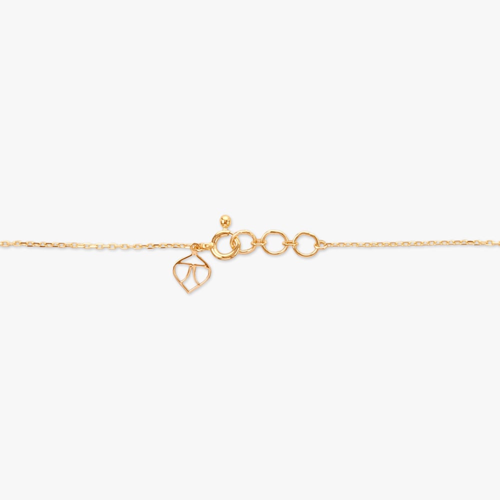 Golden Gaze Diamond Pendant with Chain,,hi-res image number null