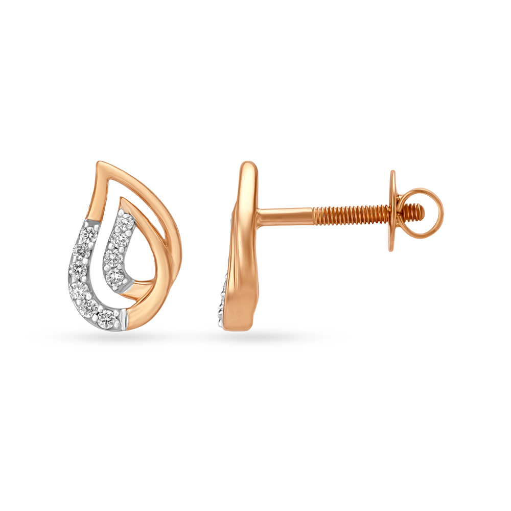 Pretty in Pink Rose Gold and Diamond Pendant and Earrings Set,,hi-res image number null