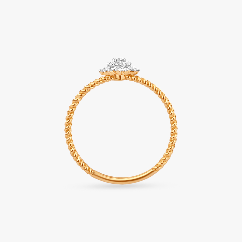 Sunlit Halo Diamond Ring,,hi-res image number null