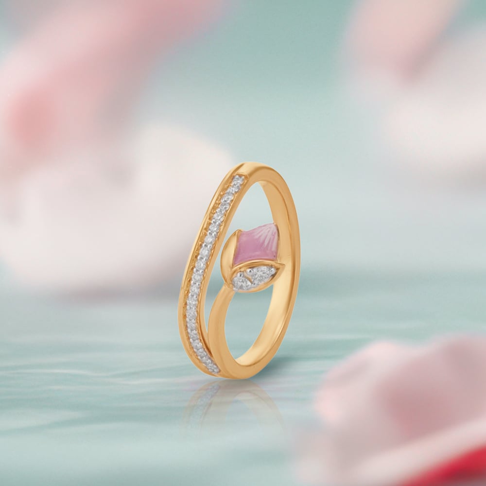 

Whispering Bloom Diamond Ring