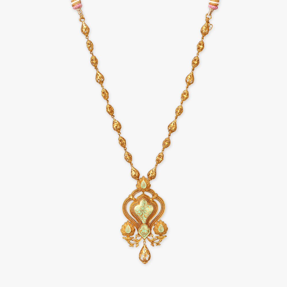 Sovereign Arch Gold Necklace Set,,hi-res image number null