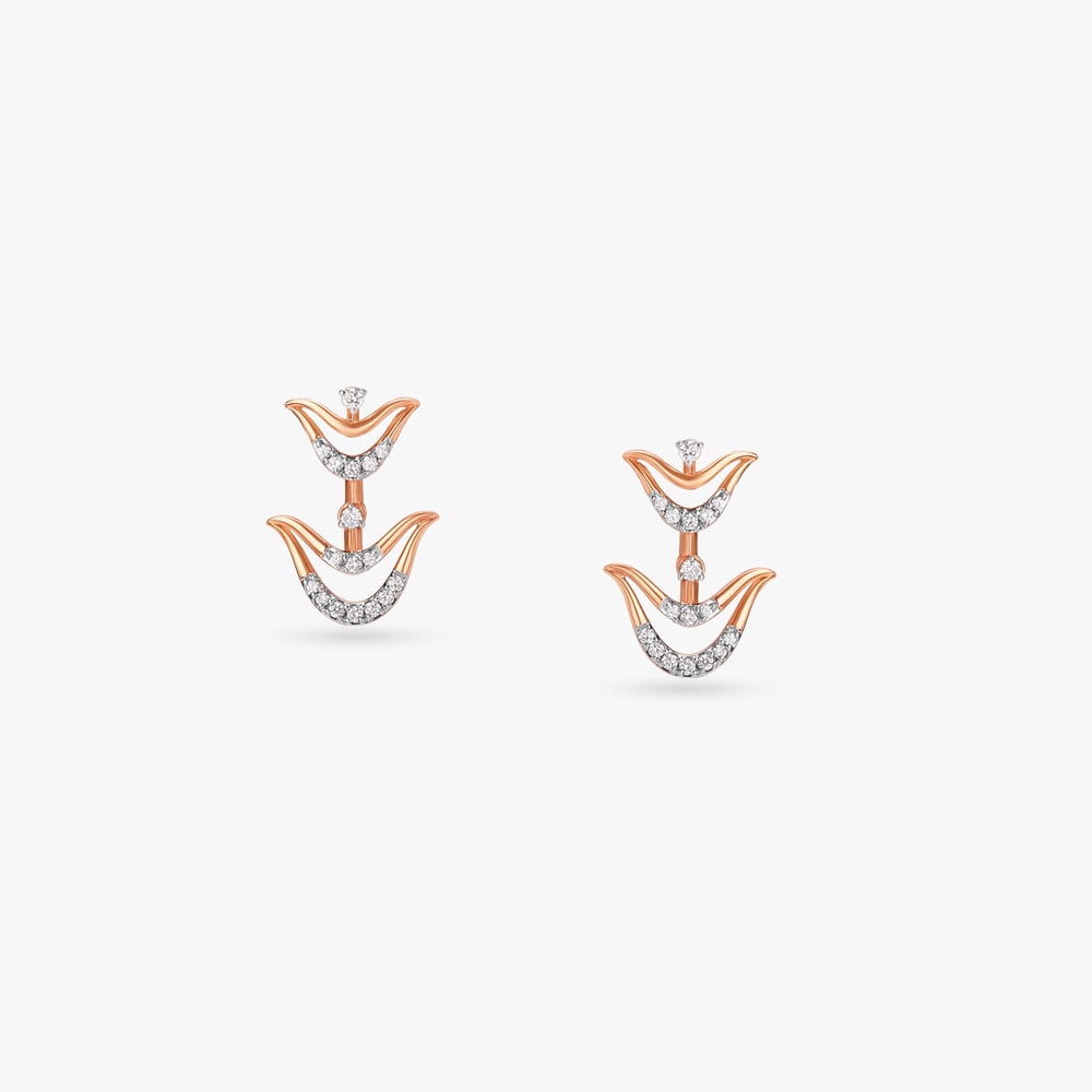 Wave Wonder Diamond Necklace Set,,hi-res image number null