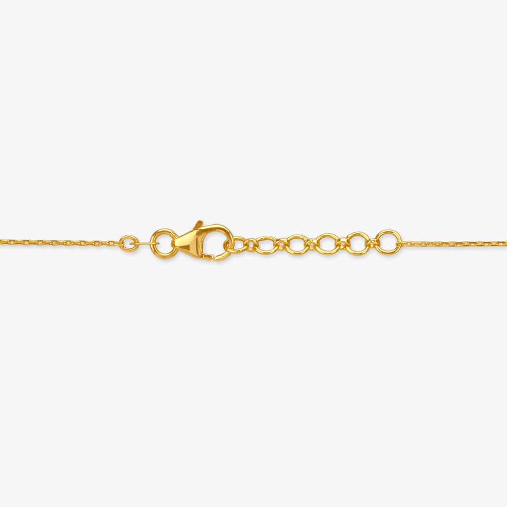 Blushing Gleam Alphabet G Pendant with Chain,,hi-res image number null