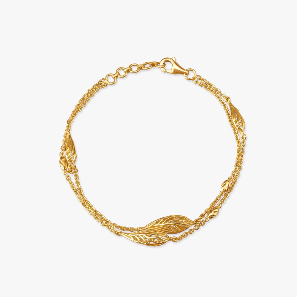 

Gilded Grove Gold Bracelet