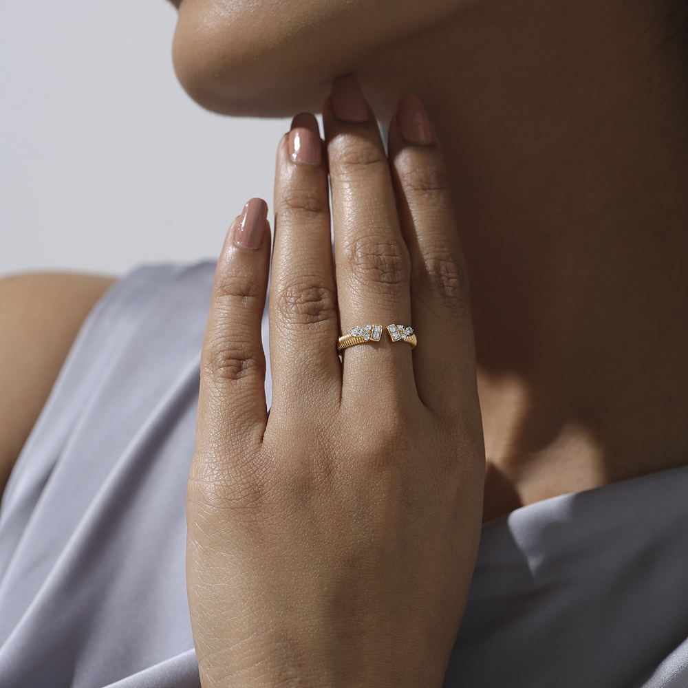 Playful Poise Diamond Ring,,hi-res image number null