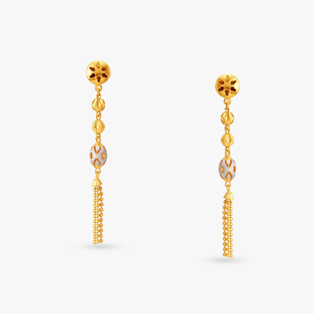 

Glint Gleam Gold Drop Earrings