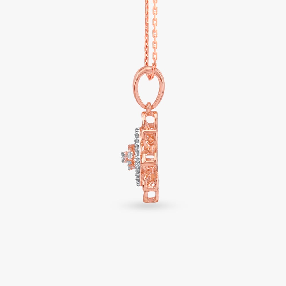 

Square Serenity Diamond Pendant