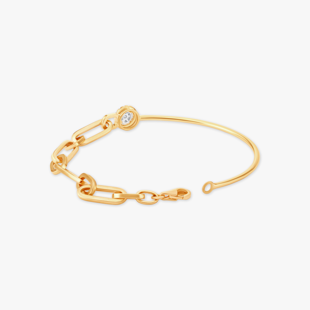 Shimmering Links Diamond Bracelet,,hi-res image number null