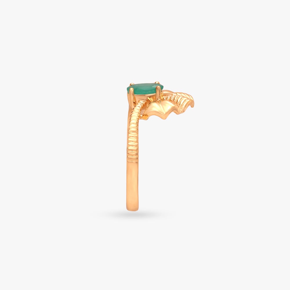 Bloom Flare Gold Ring,,hi-res image number null