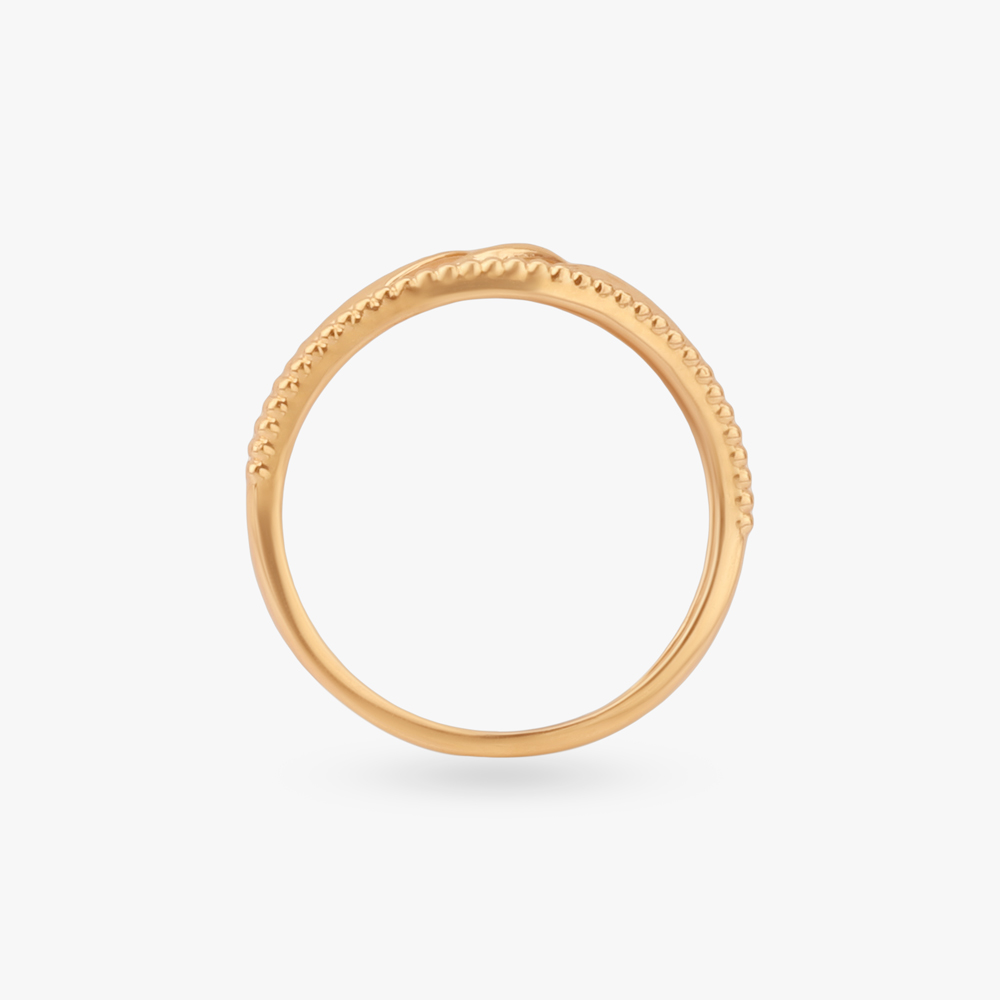 Sculpted Frame Gold Ring,,hi-res image number null