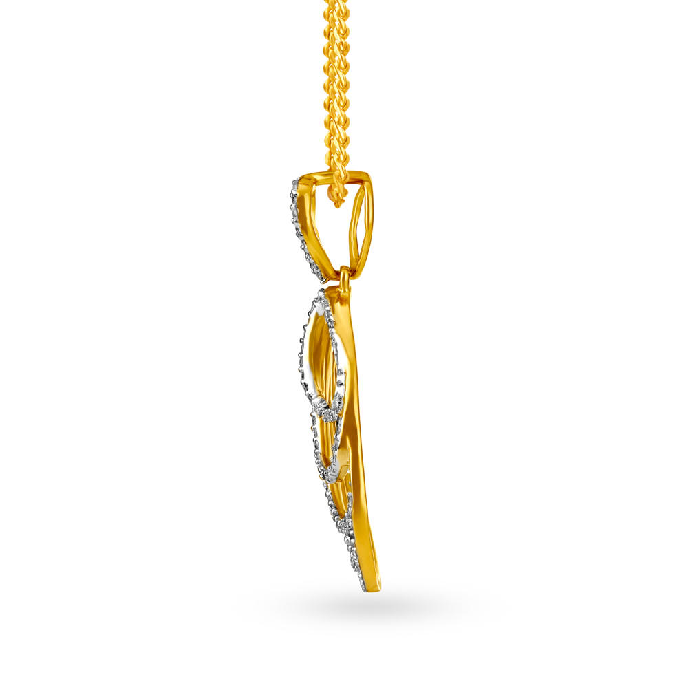Classy Circlet Diamond Pendant,,hi-res image number null
