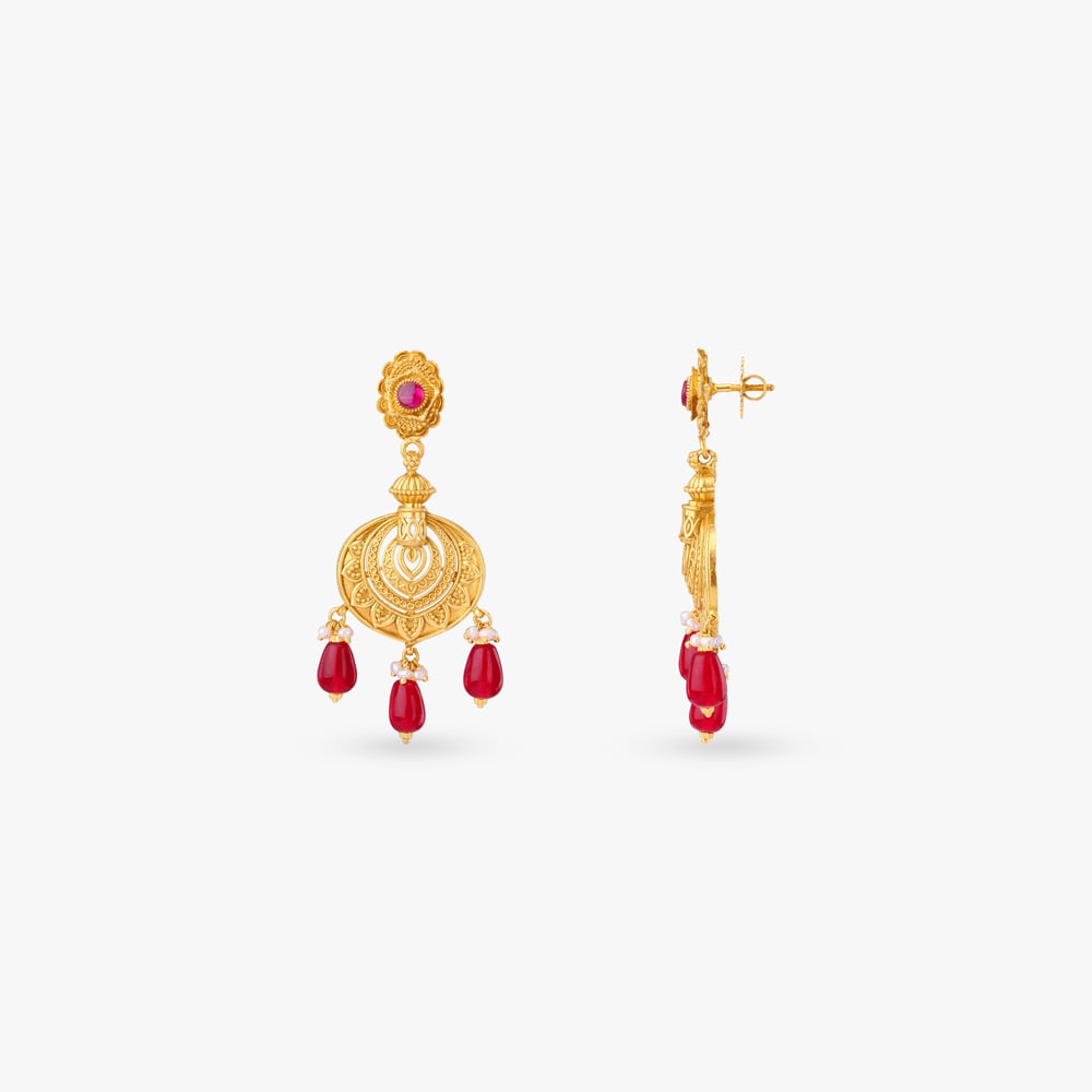 Heirloom Halo Gold Necklace set,,hi-res image number null